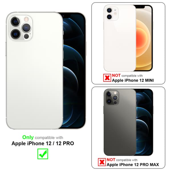 iPhone 12 / 12 PRO Deksel kompatibel med Magsafe