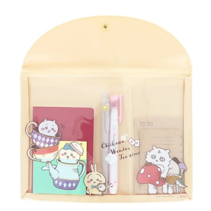 Sun-Star Stationery - Chiikawa A5 platte etui