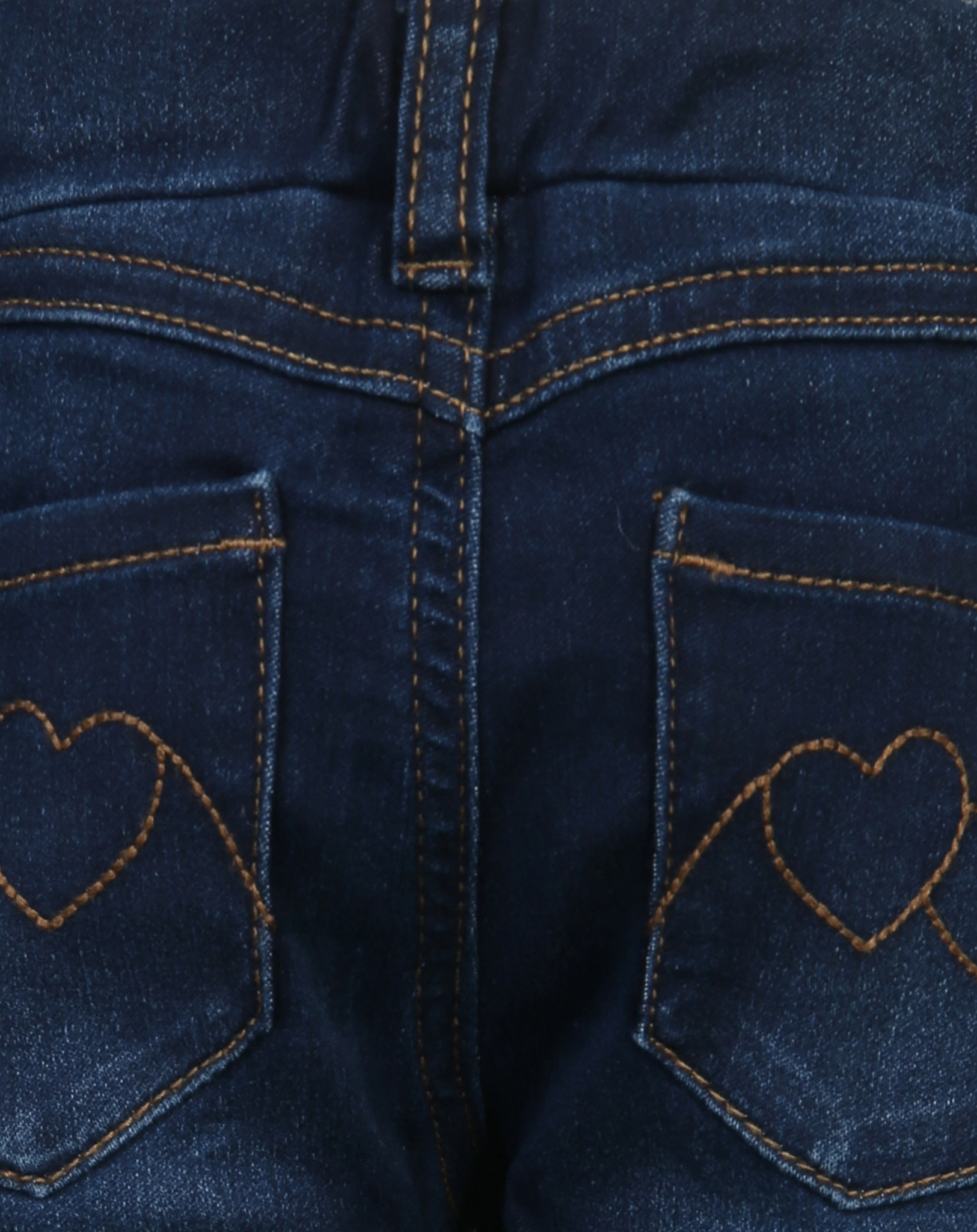 Jeanshose HEARTS MINI in dark blue denim
