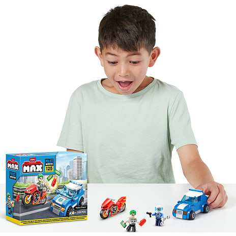 Max Bricks politistation - 121 brikker