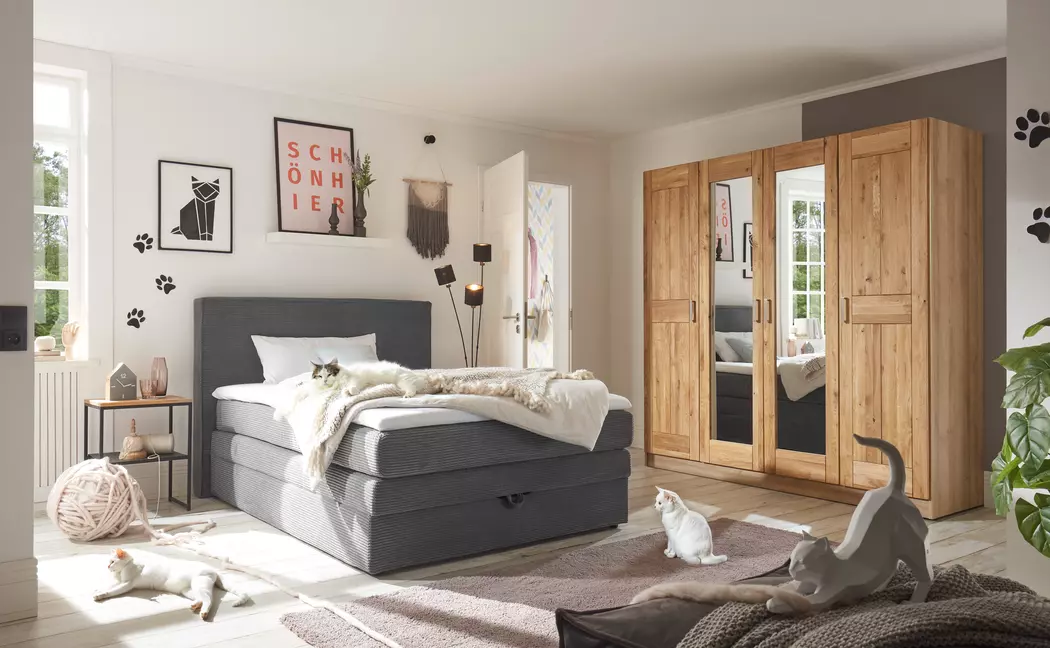 Boxspringbett Janett 140 x 200 cm