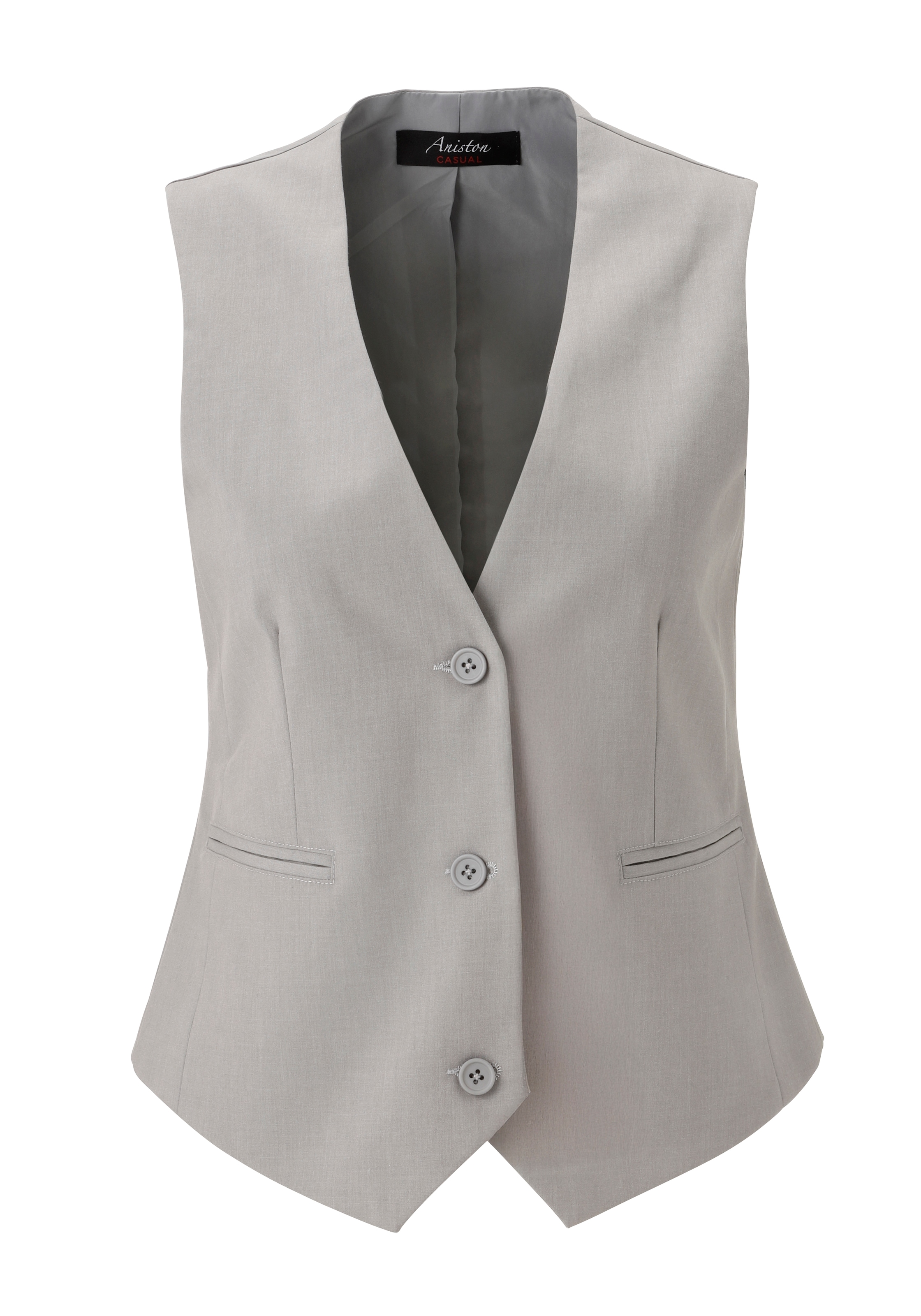 Aniston CASUAL Anzugweste , mit tonigen Knöpfen zu schliessen - NEUE KOLLEKTION