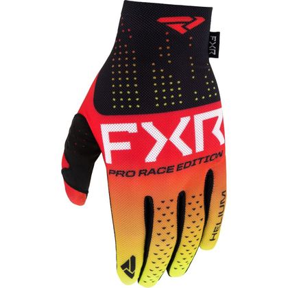 Gants cross FXR PRO-FIT AIR BLACK INFERNO 2022 - Noir