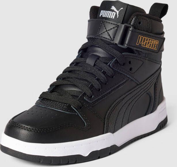 Puma RBD Game sneakers zwart wit Gerecycled polyester Logo 35.5