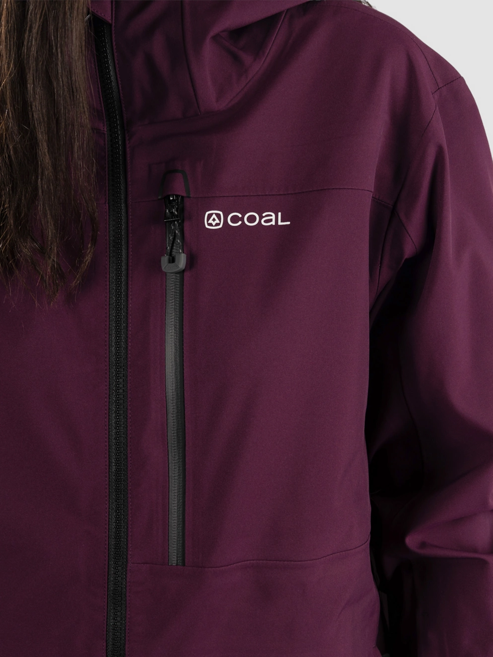 Coal Absaroka 3L Jacket aubergine