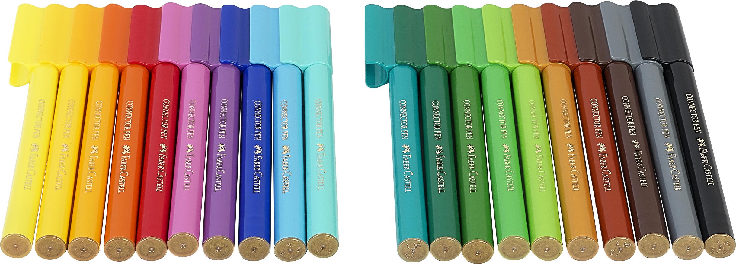 Faber-Castell - Filtpen Connector - dinosaur