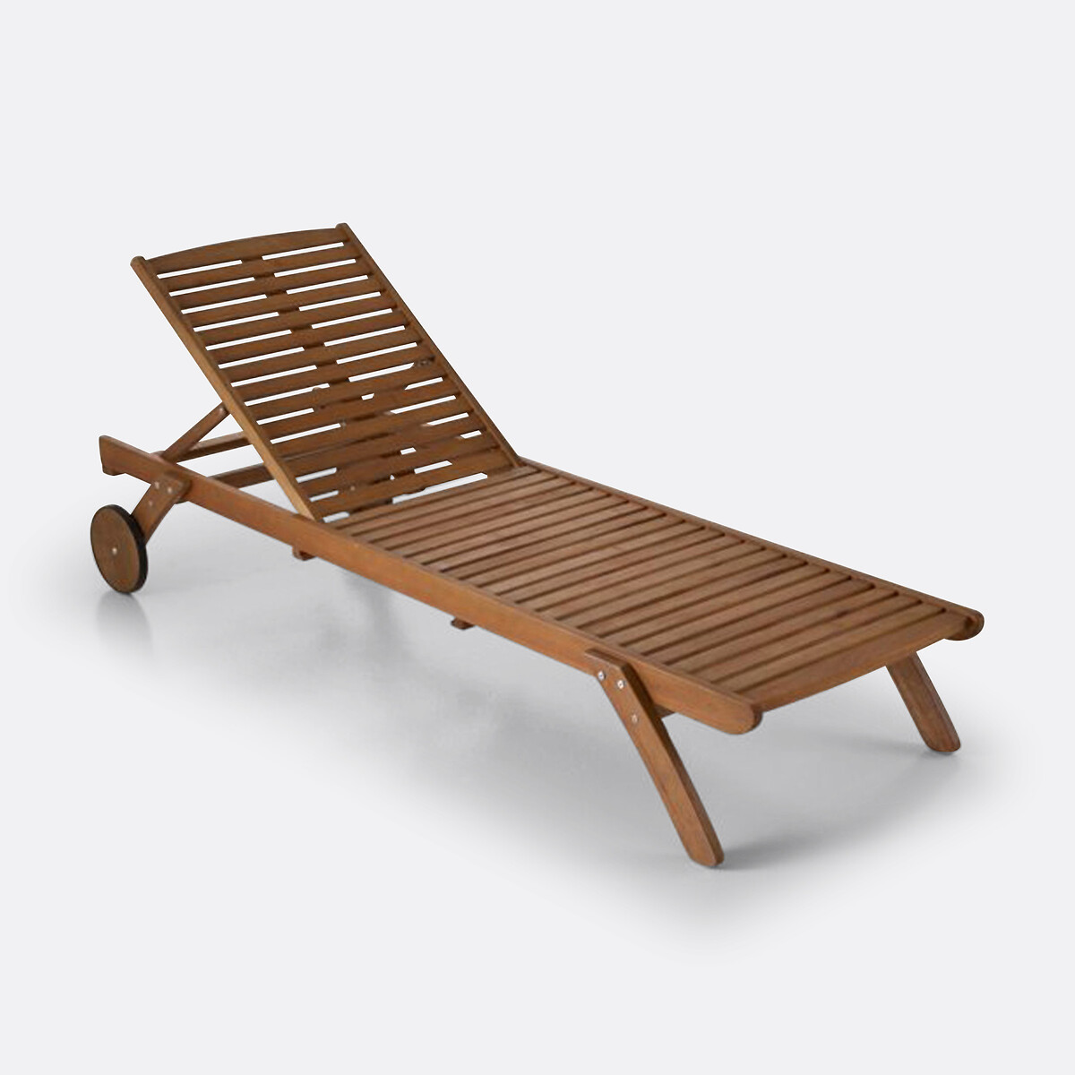 LA REDOUTE INTERIEURS<br>Espreguiçadeira de eucalipto, Jardim