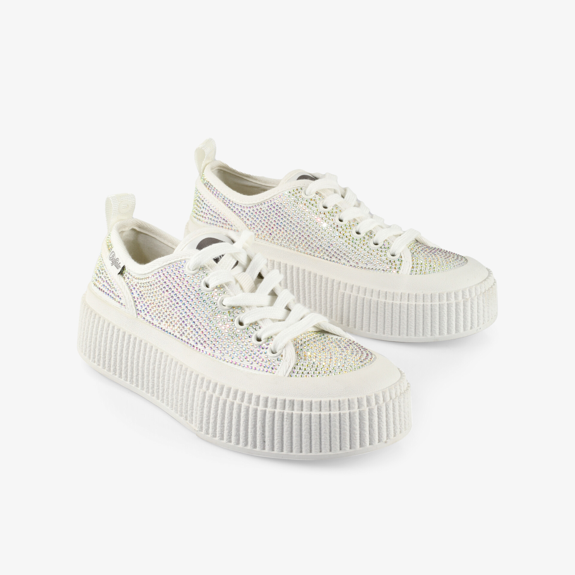 Buffalo Madison Glam Damen Plateau Sneaker weiß