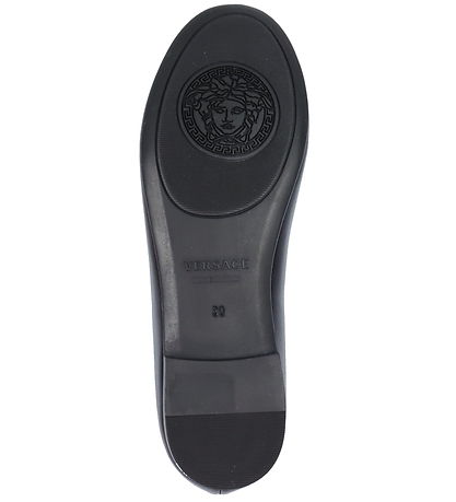 Versace Ballerina Schuhe - Schwarz m. Herz