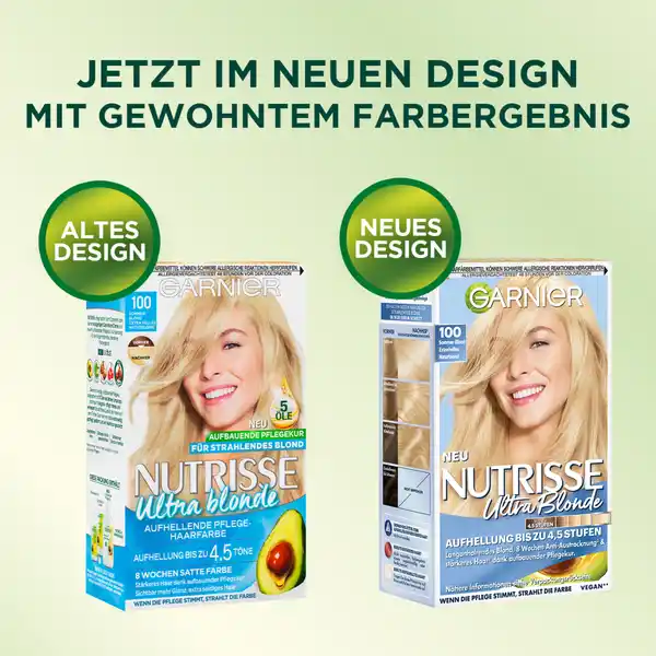 Ultra Blonde Aufhellung Dauerhafte Pflege-Haarfarbe 100 Sommer-Blond Extrahelles Naturblond