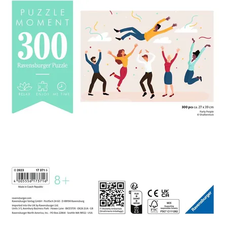 Ravensburger Puzzle - Party People, 200 Teile