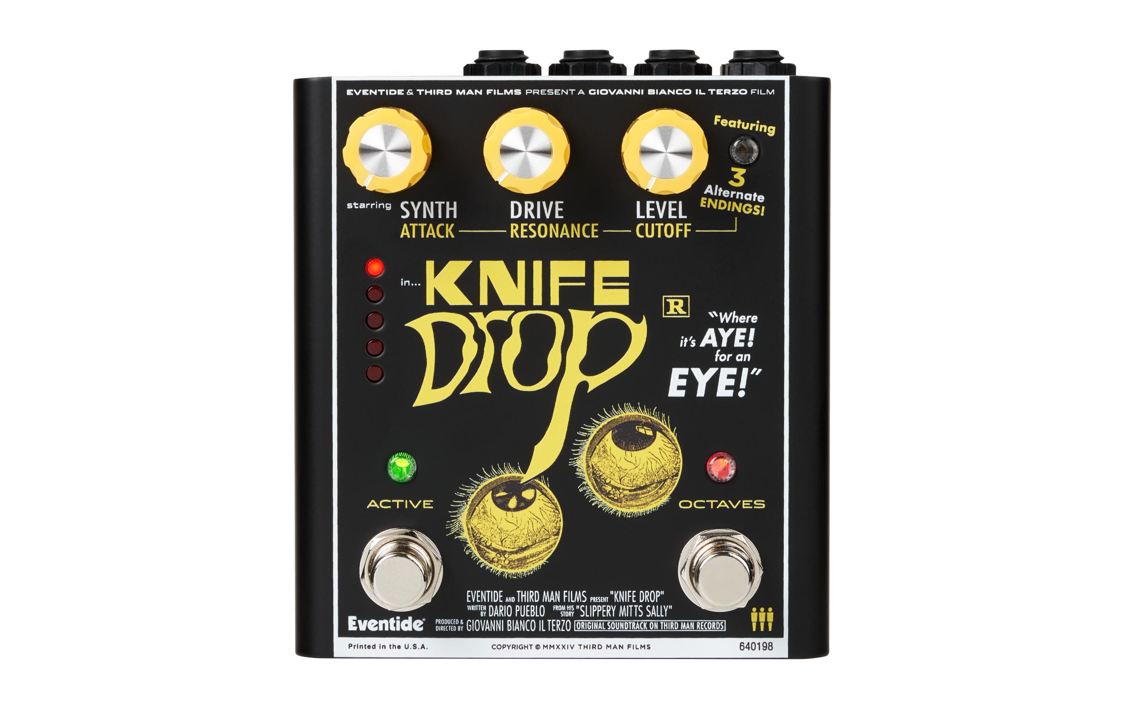 Pedal Knife Drop<br>Sub-Oktav-Fuzz, Analog-Synth-Terror