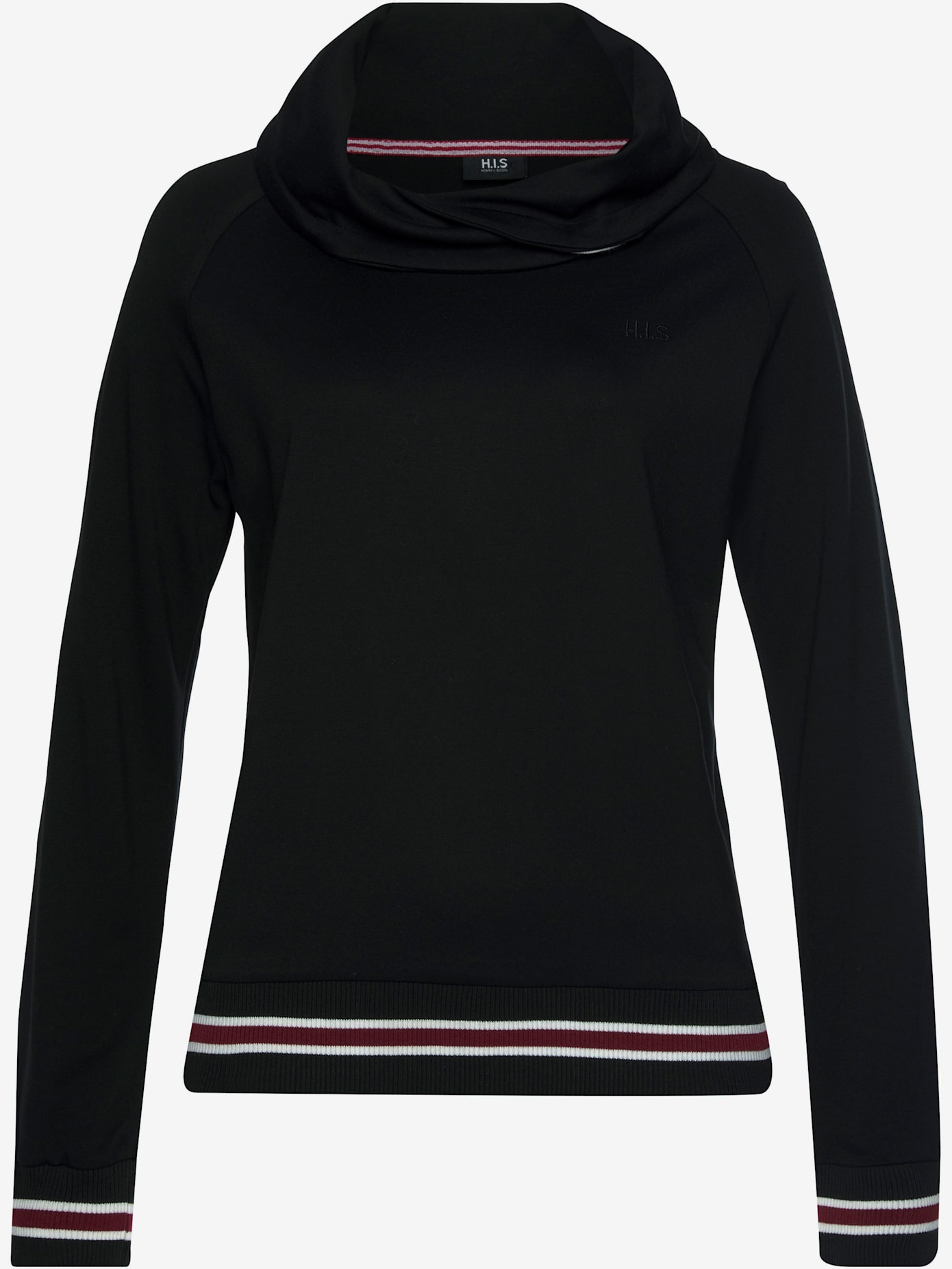 Sweatshirt avec col montant