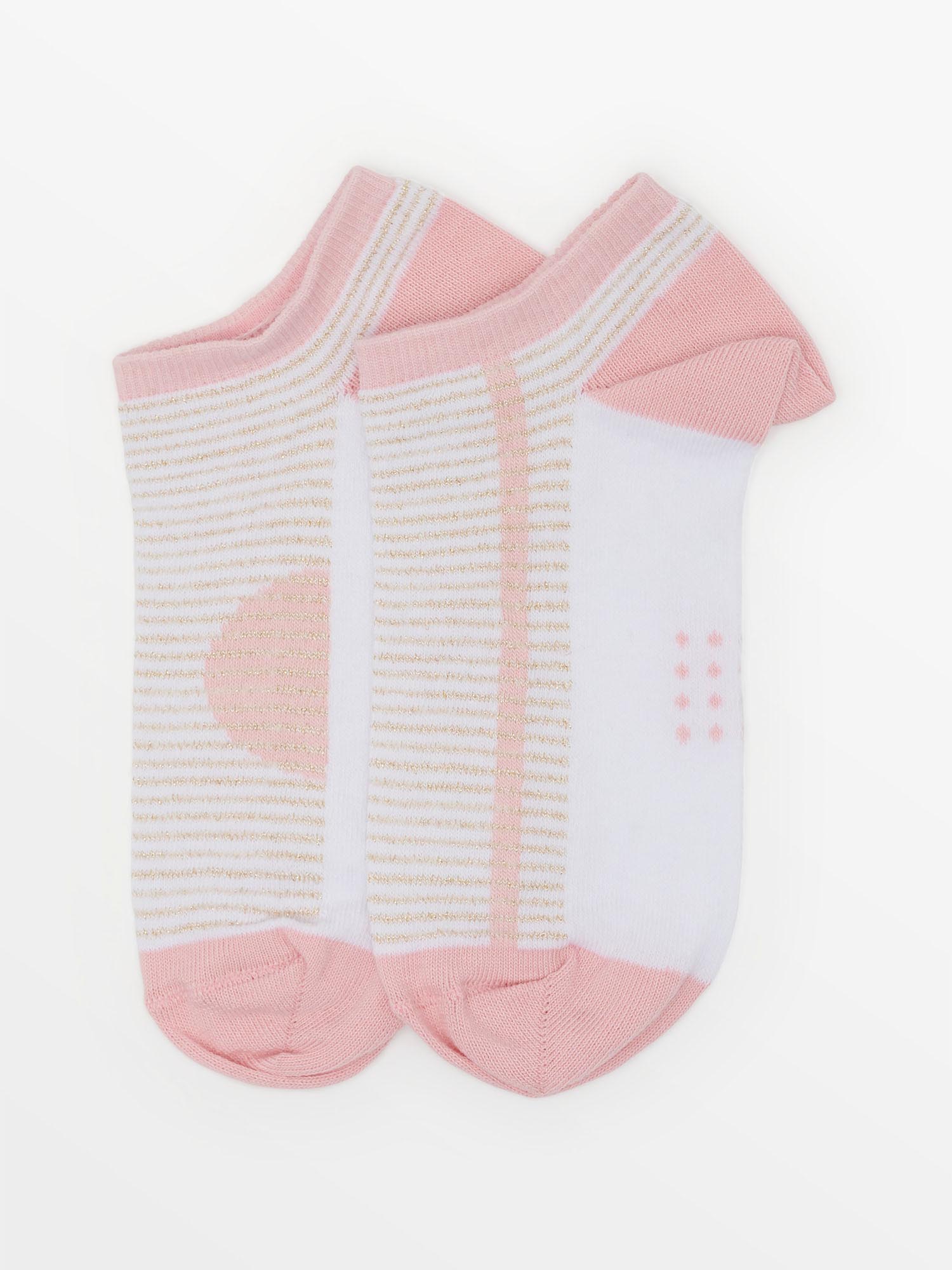 Chaussettes Femme Fabriquées en France Rose
