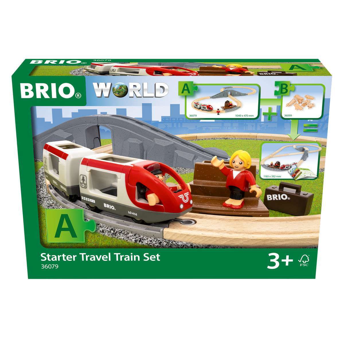 BRIO Spiel Reisezug Starter Set A