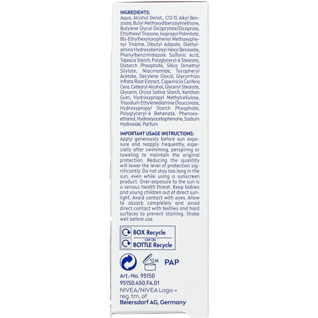 Ansigtscreme m. SPF50+
