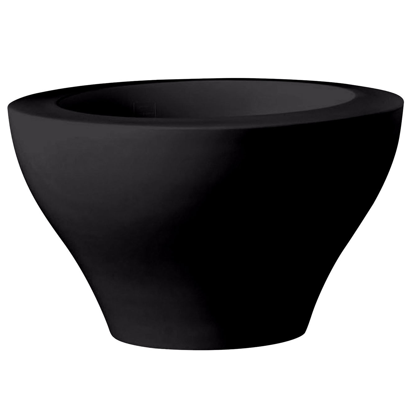Serralunga Pot ming design par rodolfo dordoni anthracite - D.80x50 cm