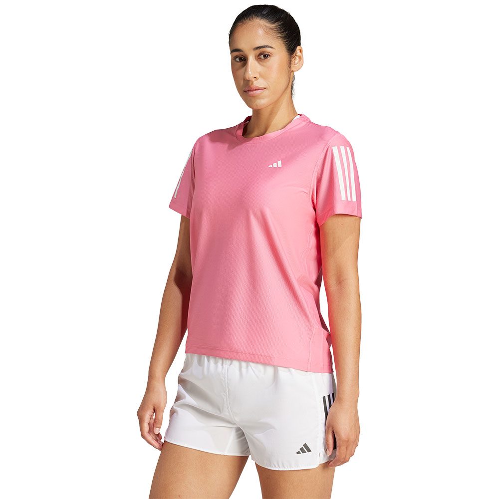 adidas Own the Run T-Shirt Damen pink fusion