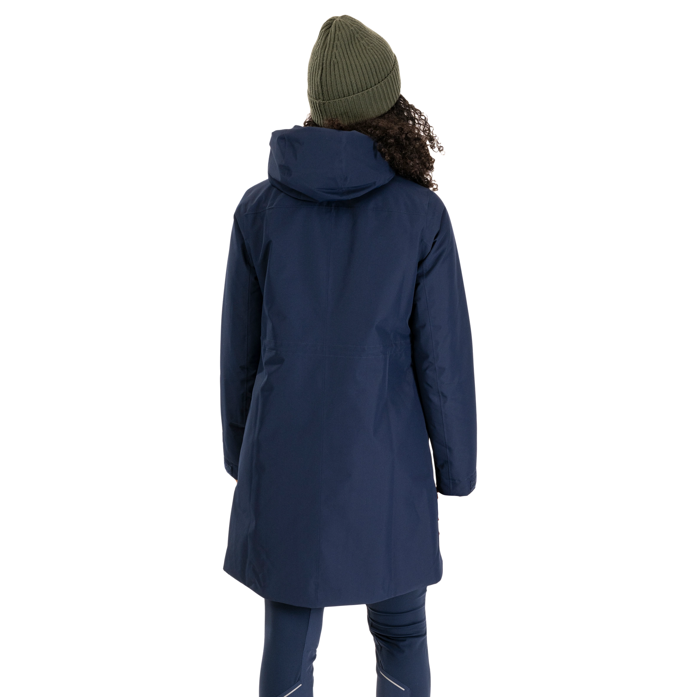 Urban Insulated Shell Coat Women Navy Blue