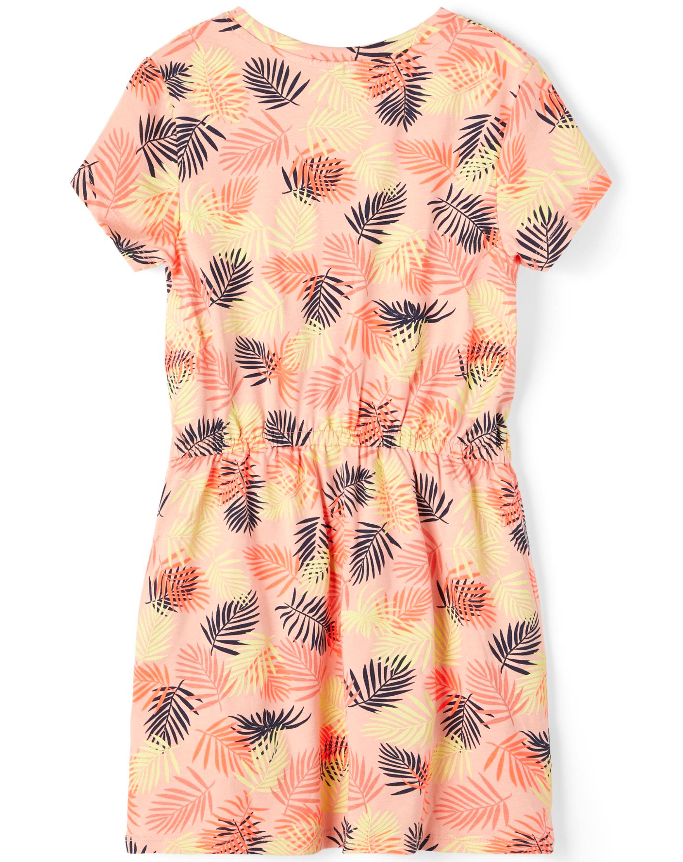 Kurzarm-Kleid NKFFLIFE in apricot blush