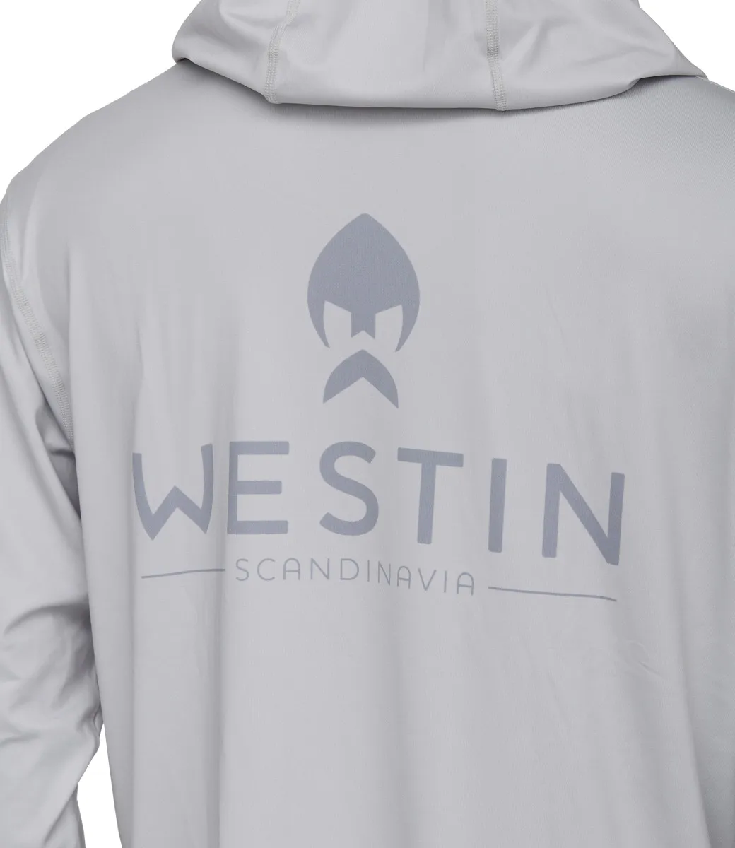 Westin Ledge Upf Hoodie Mist Grey