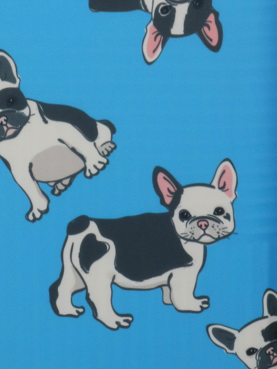 Housse de valise Periea Blue with Dogs S