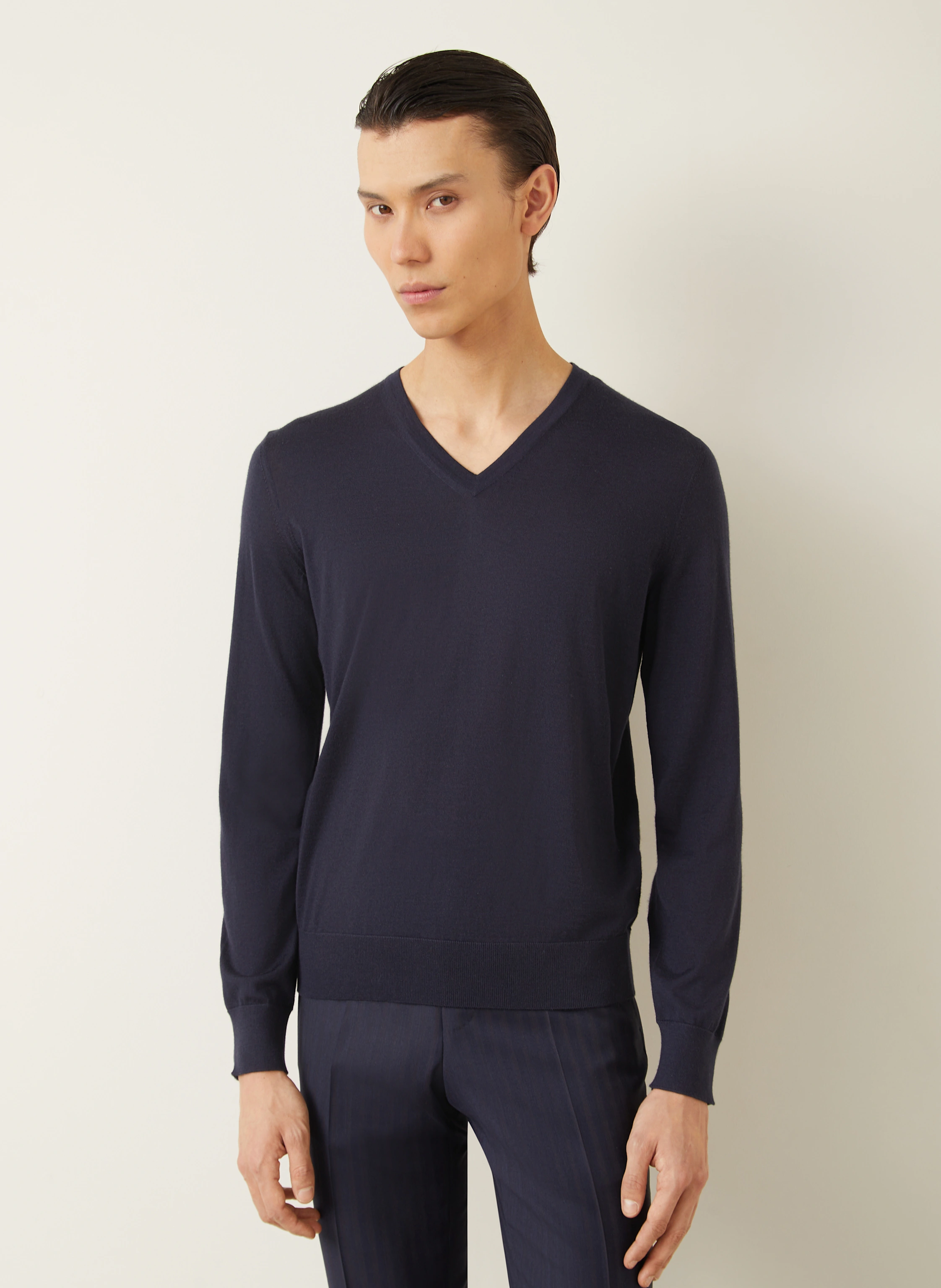 ZEGNA Cashmere-Pullover CASHSETA mit Seide