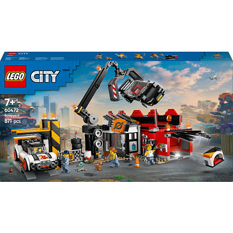 LEGO City Skrotplads med biler 60472