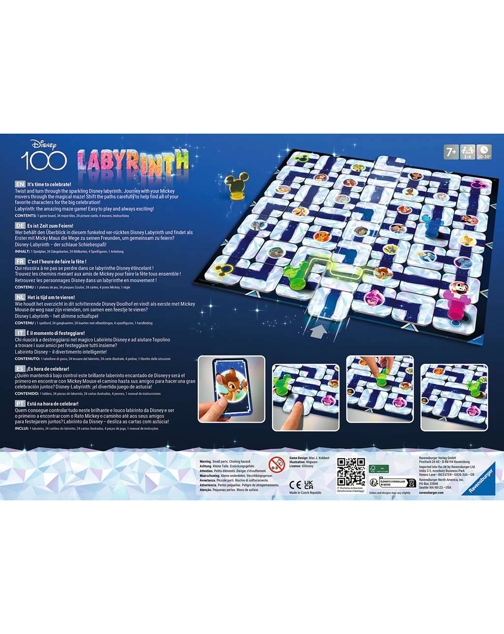 Brettspiel LABYRINTH   100 in bunt