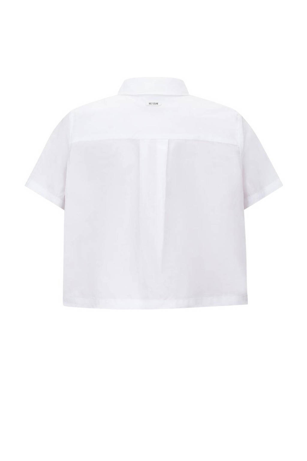 Retour Jeans blouse Fee wit