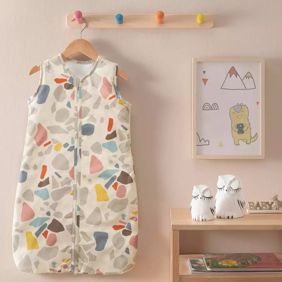 hibboux® Babyschlafsack Terazzo Sleeping Bag Sand