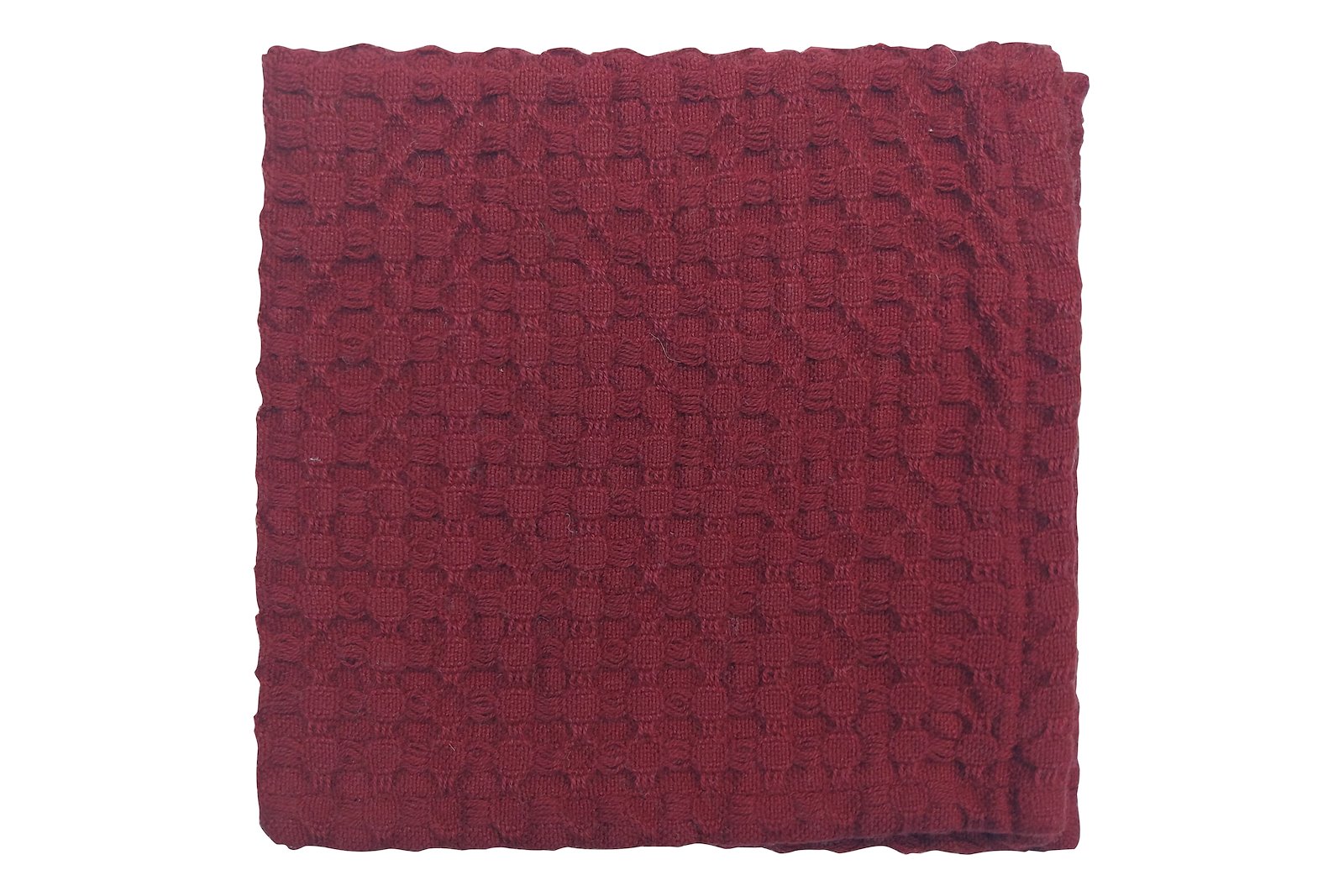 Ava klut 3pk Rød, grønn og offwhite 30x30 cm