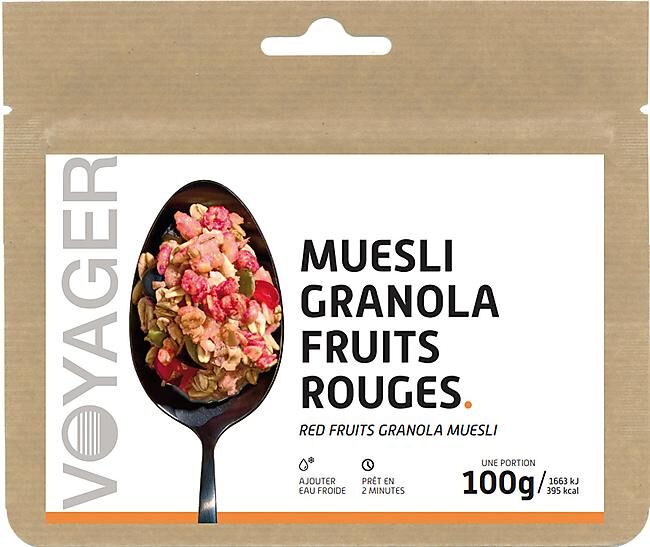 VOYAGER - MUESLI GRANOLA FRUITS ROUGES
