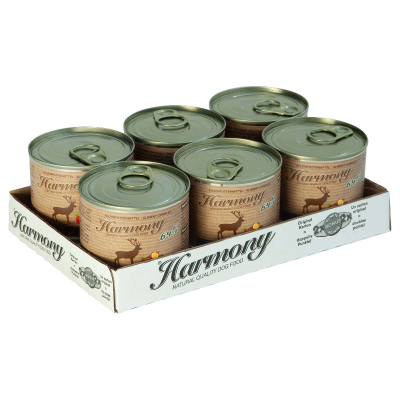 Harmony Dog Natural Nassfutter Wild 6x200g