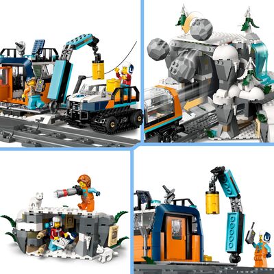 LEGO City 60470 Polarekspedisjonens ekspresstog