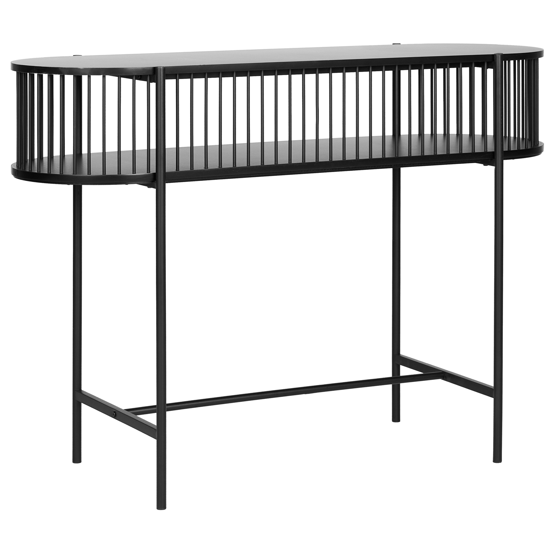 Beliani - BIRSON - Consoletafel - Zwart - MDF
