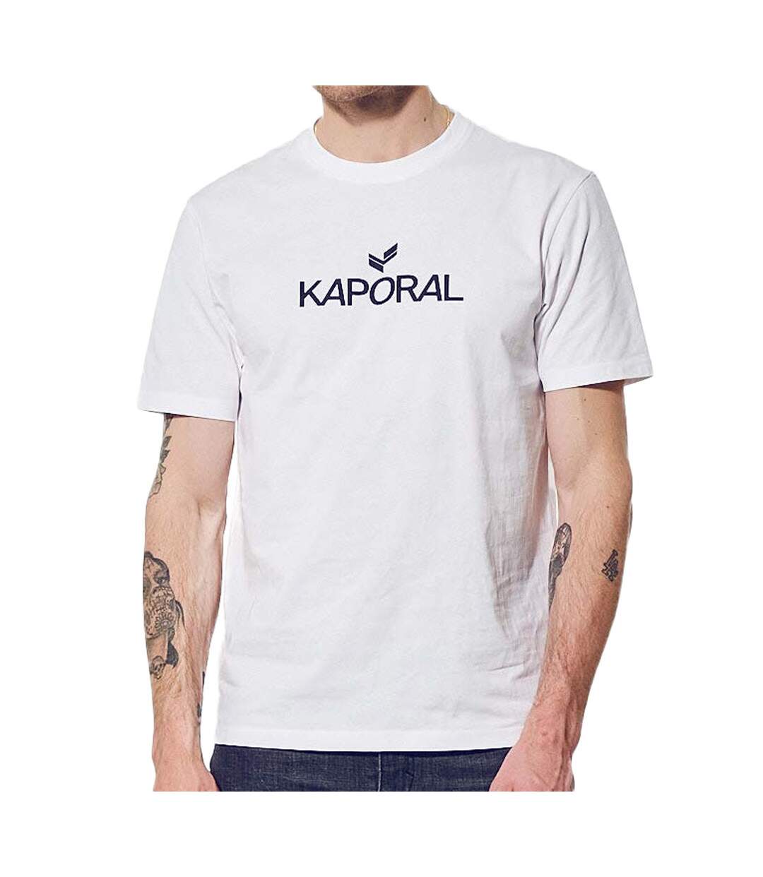 T-shirt Blanc Homme Kaporal Lerese