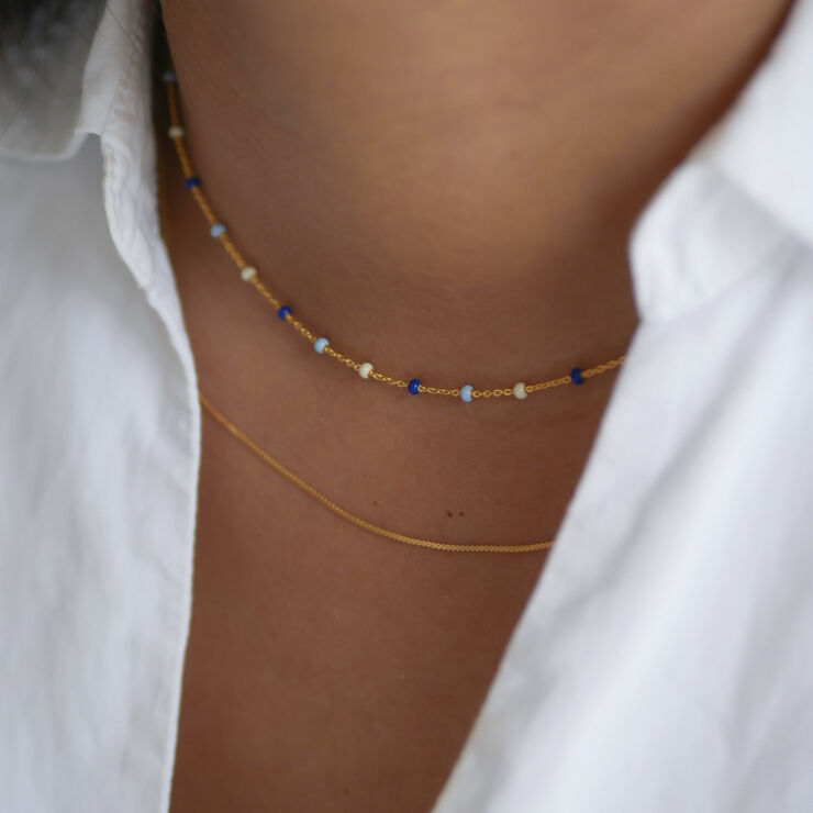ENAMEL Copenhagen Necklace, Lola Marine