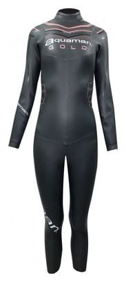 Combinaison Neoprene Aquaman Cell Gold Women Noir Or