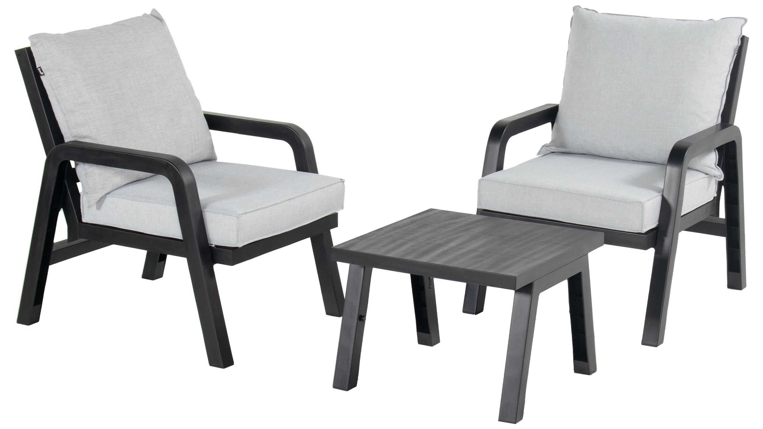 Loungeset 23.714.755 Ibiza B71 x D84 x H93 cm
