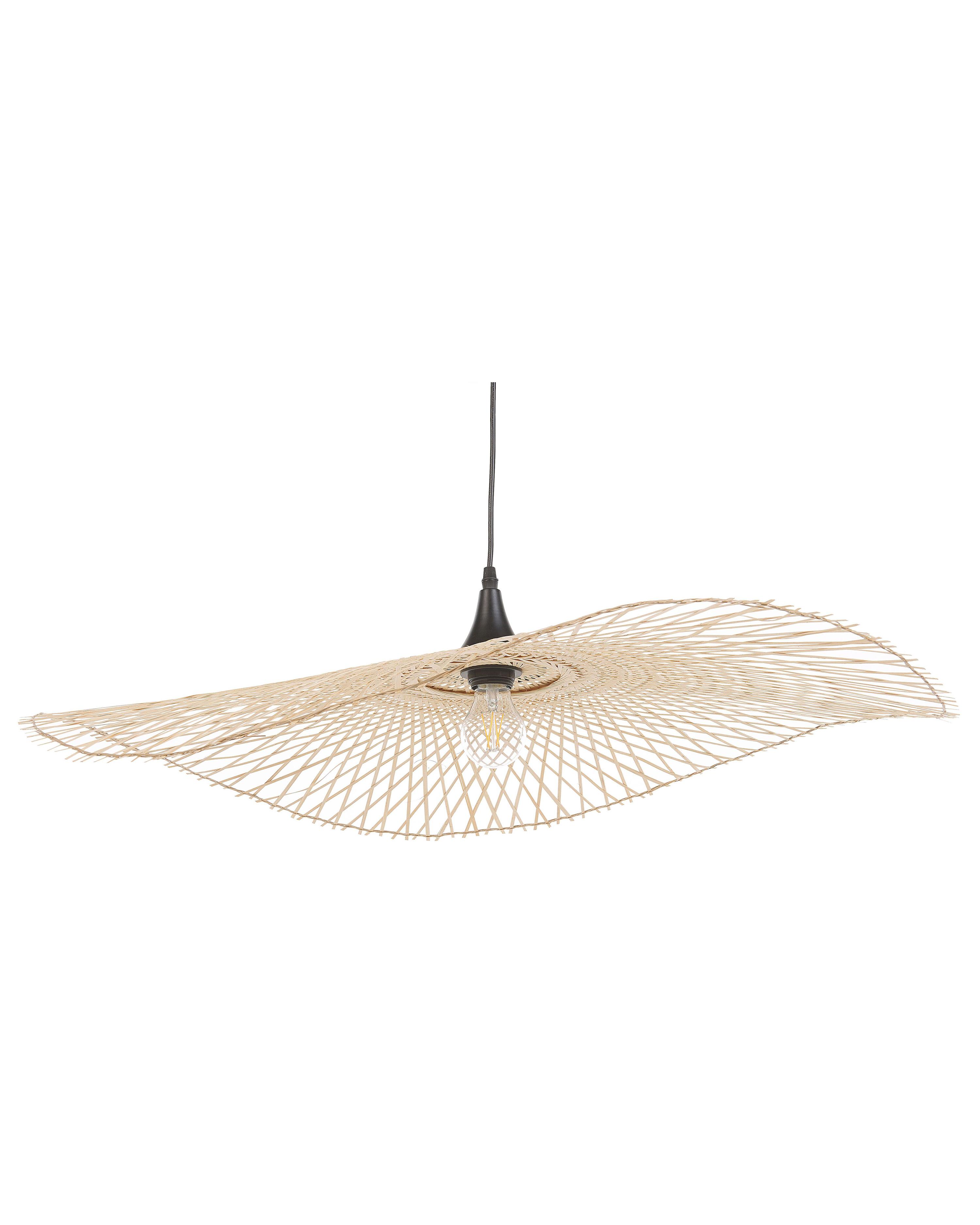 Hanglamp FLOYD Bamboehout Lichtbruin