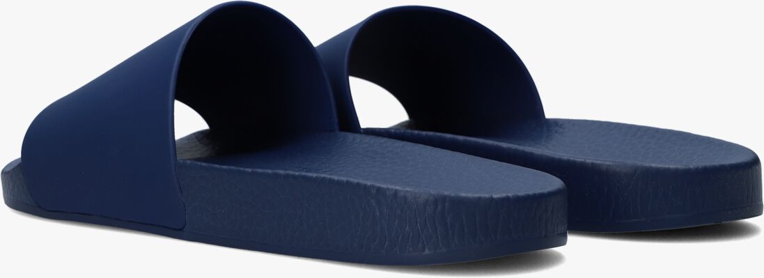 blauwe polo ralph lauren badslippers p.slide