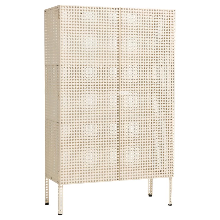Hay Perforated dressoir kast Large Eggshell