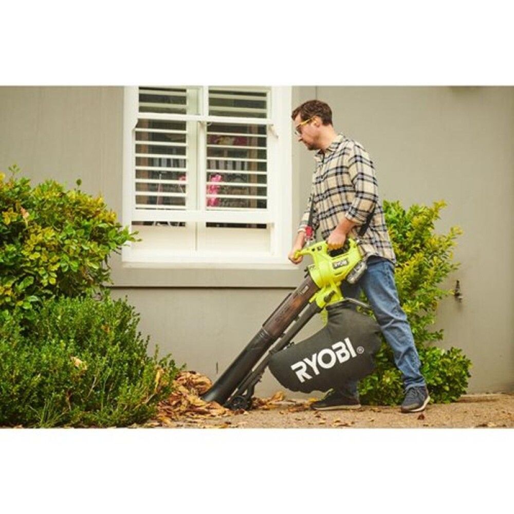LØVBLÅSER RYOBI RY18BVXA-0 ONE+ 18V UTEN BATTERI