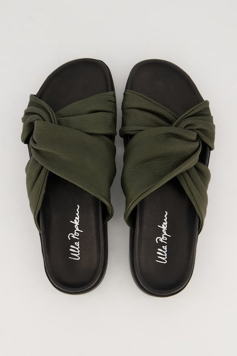 Leder-Sandalen, Doppelriemen, Weite H