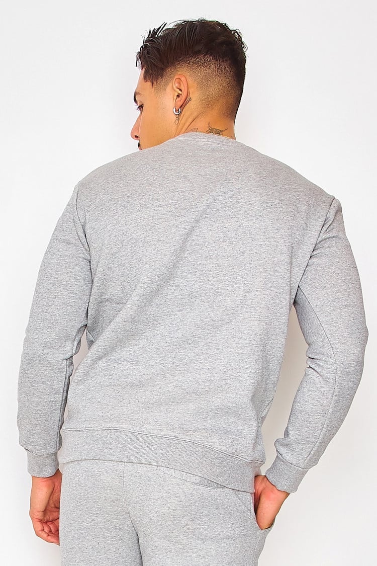 Sweat gris chiné Brentiny