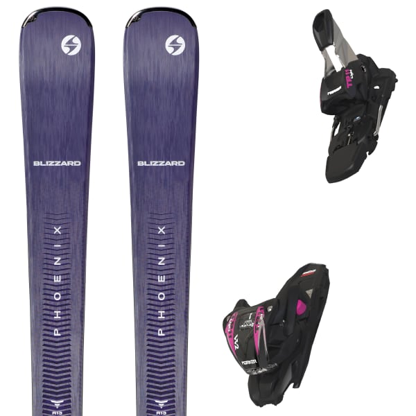 Pack ski BLIZZARD PHOENIX R13 TI W + TP11 LIGHT VIOLET