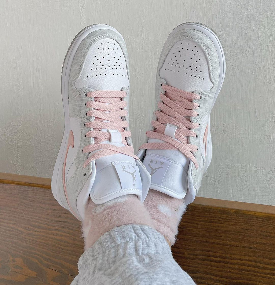 Jordan 1 Mid SE Light Iron Ore (Women Size!!)