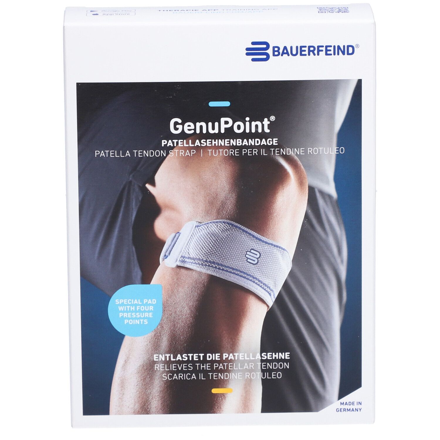 Bauerfeind GenuPoint® Patellasehnenbandage