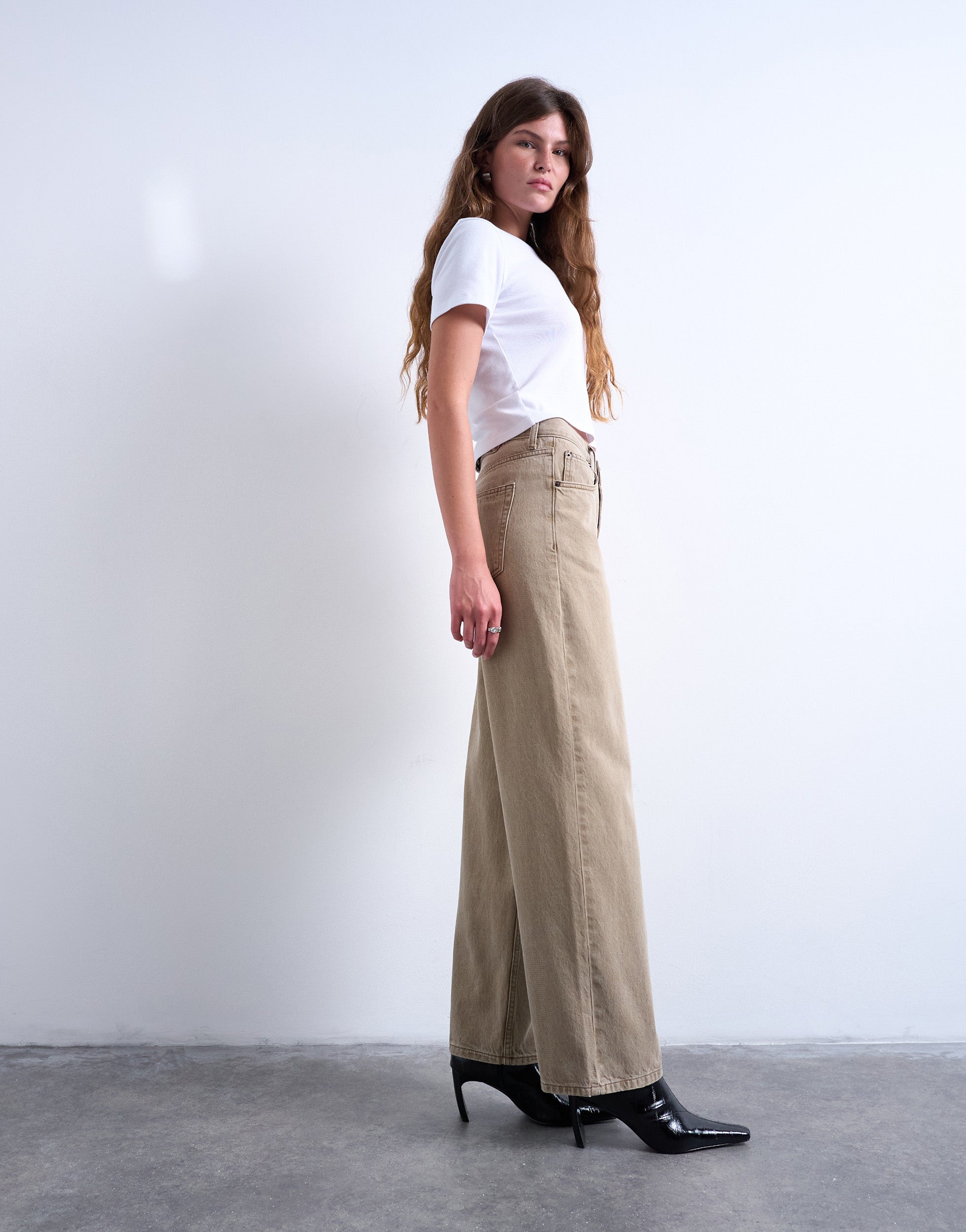 TSCINCH Low rise Wide leg fit Jeans